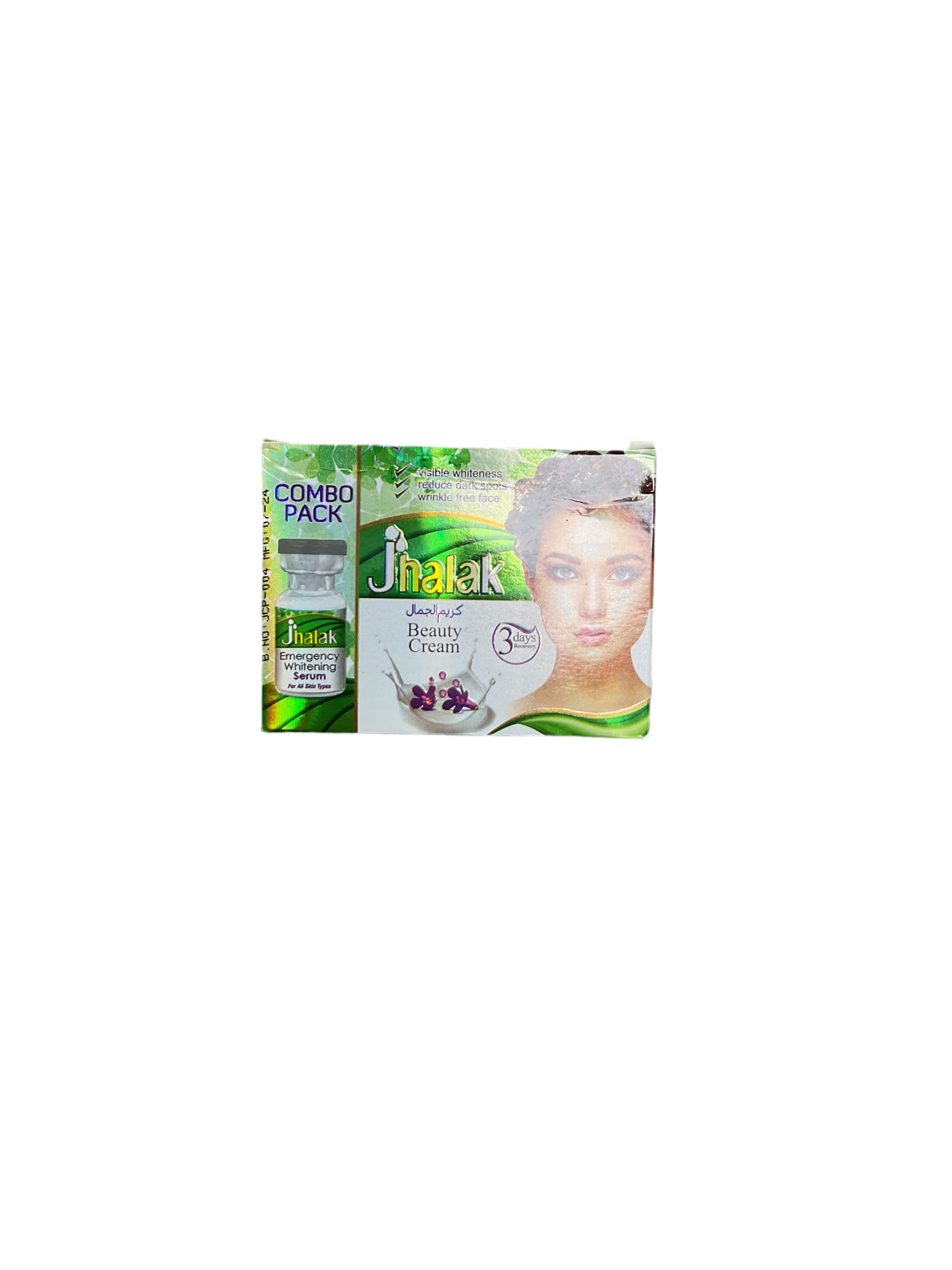 Jhalak Emergency Serum and beauty cream combo 50g