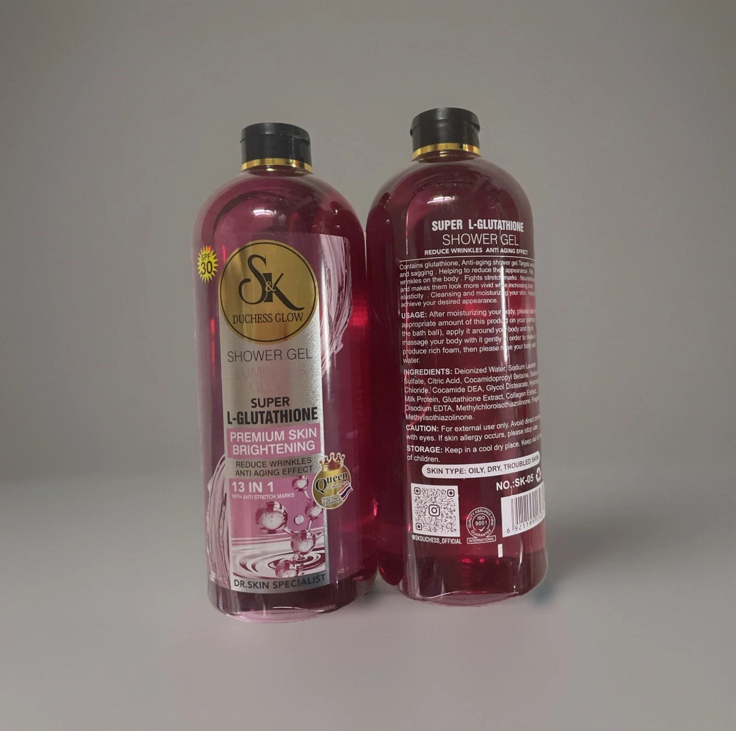 S & K DOUCHESS Glow Super L-Glutathion Anti Stretch Marks 13n1 Shower Gel 1000ml