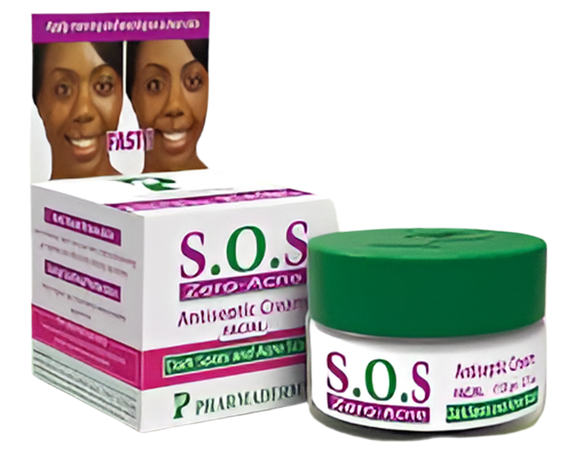 S.O.S Zero Acne Antiseptic Crème