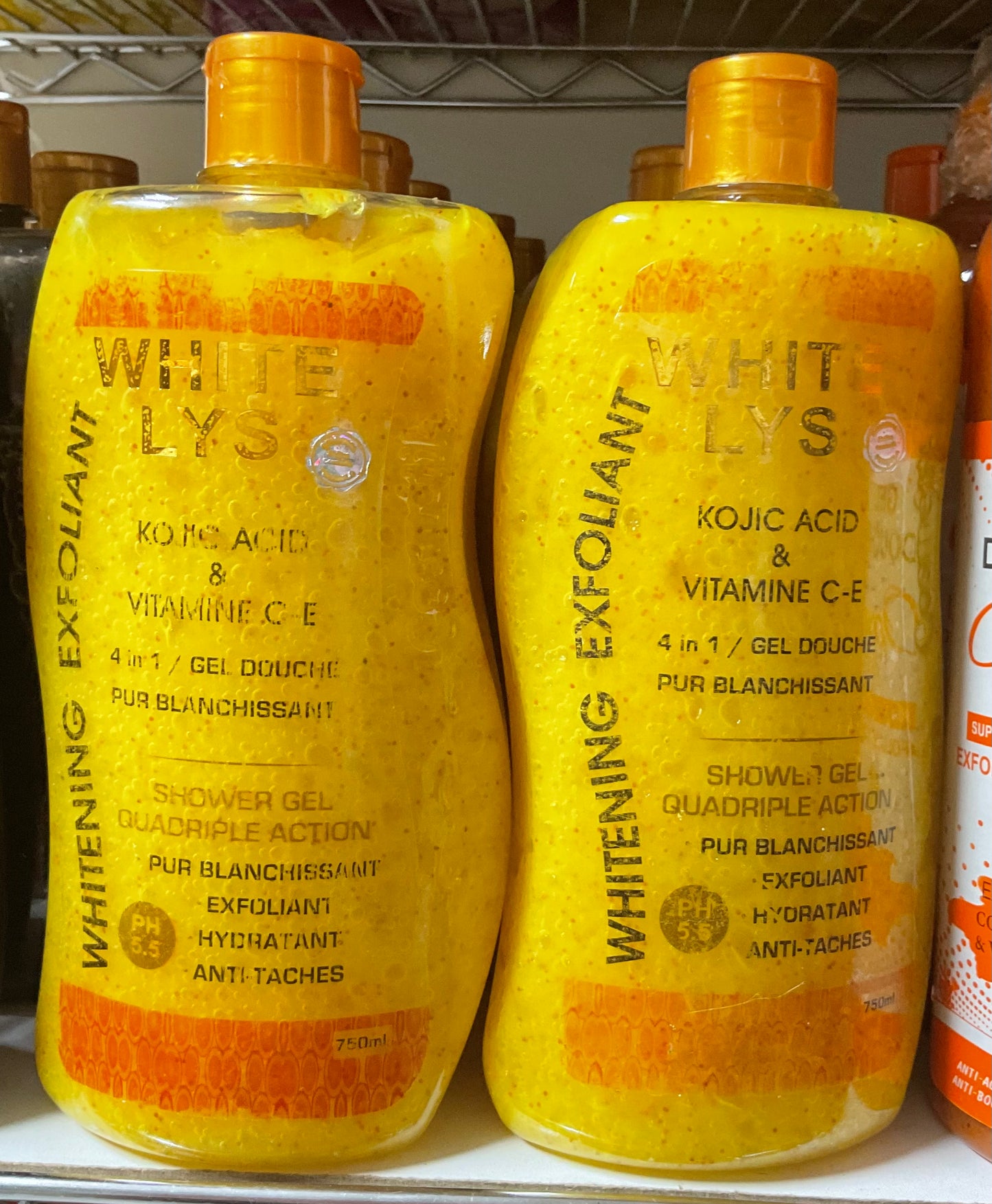 White Lys Kojic Acid and Vitamin C Shower gel 1pc