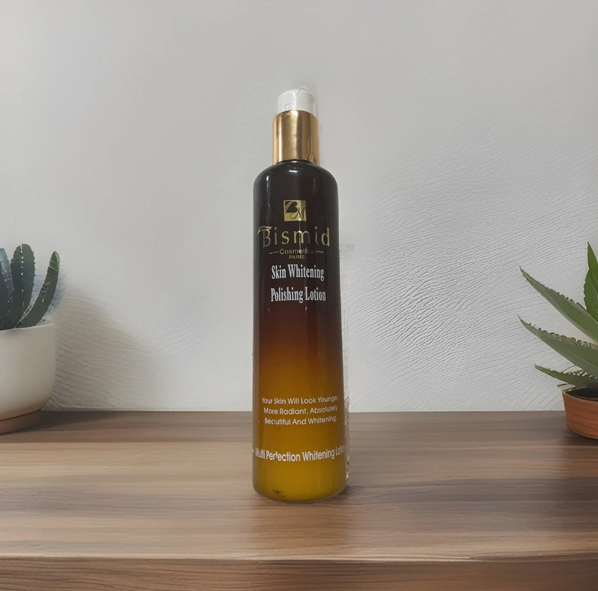 X 1 Bismid Cosmetics Skin Whitening/Polishing Body Lotion 350ml. 💯 AUTHENTIC