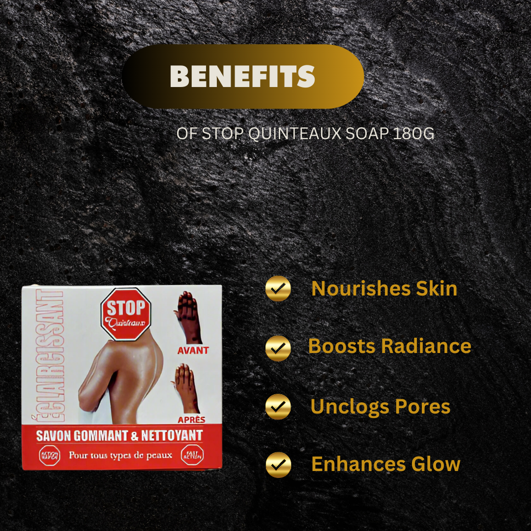 STOP Quintaux clarifying Soap Bar