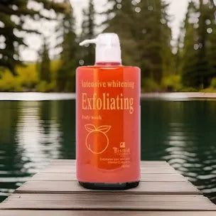BISMID INTENSIVE WHITE EXFOLIATING BODY WASH WITH VIT. C EXTRACTS.
