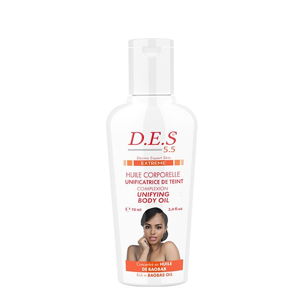 D.E.S 5.5 COMPLEXION UNIFYING BODY OIL 70ml