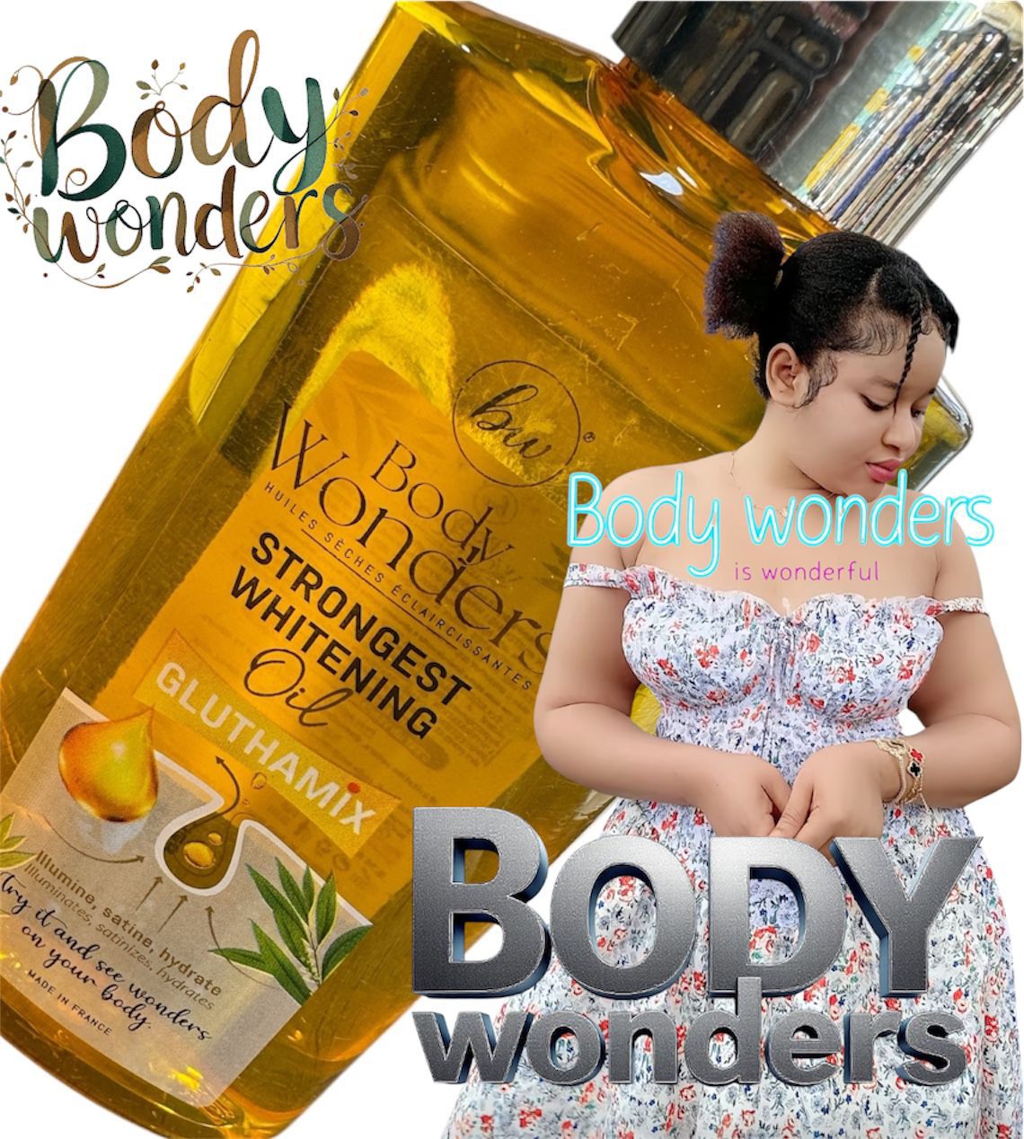 THE BODY WONDER OIL STRONGER WHITENING 200ml