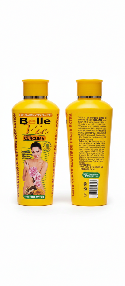 Belle Vie lightening body lotion with Curcuma extract 475ml