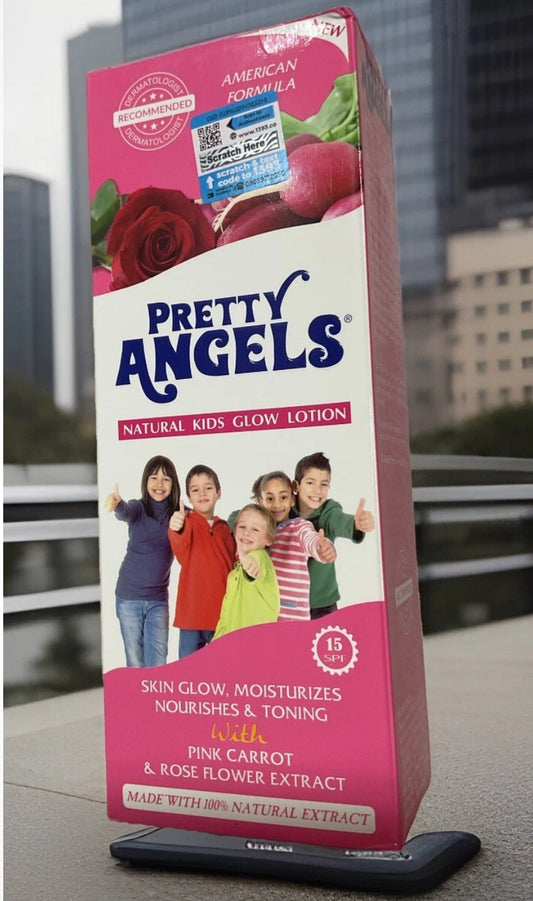 Pretty ANGELS KIDS SKIN GLOW,MOISTURIZERS,NOURISHES&TONING Body Lotion400ml