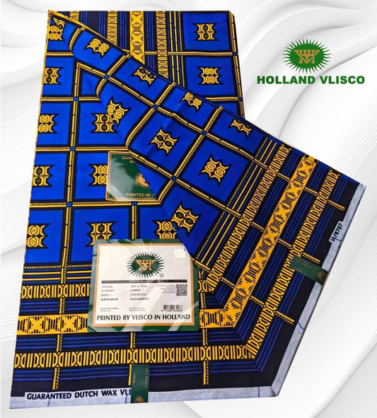 Authentic African Print 100%Cotton 6yards