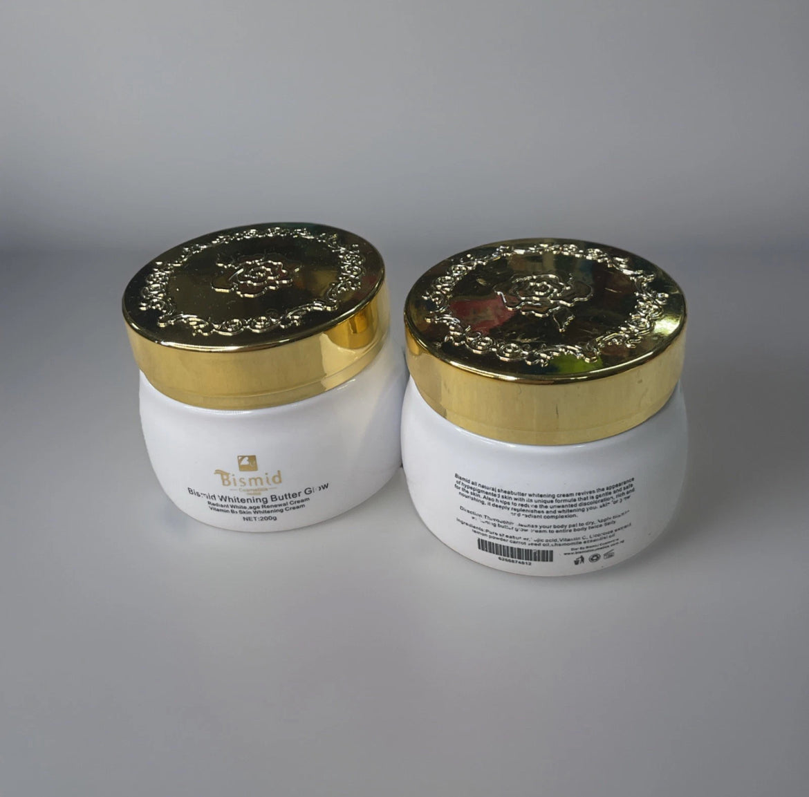 Bismid Whitening Butter Glow Radiant Renewal Cream 200g 1pc
