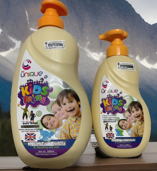 2ps Unique Kids & Teens Skin Brightening Body Lotion & Shower Gel Sensitive Skin