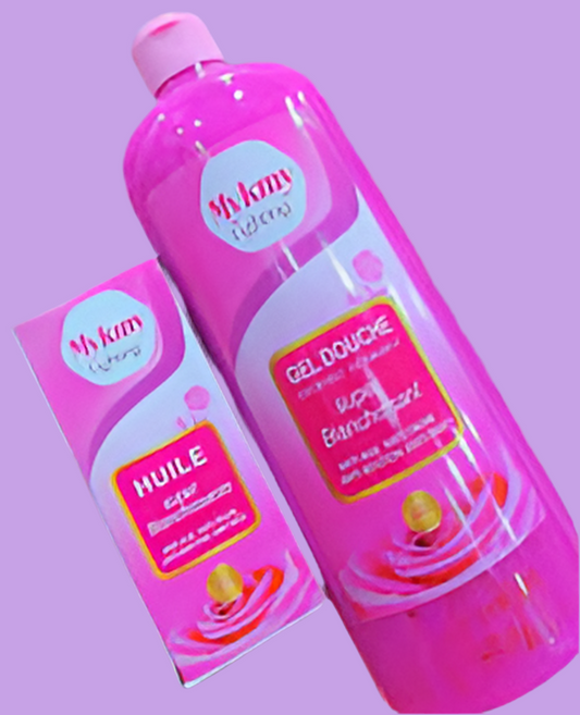 Mykmy Lighting Shower Gel 1000ml & Serum 125ml