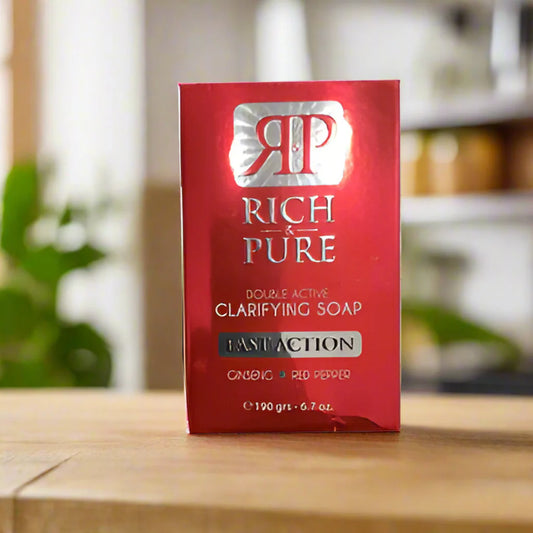 Rich & Pure double active clarifying Bar Soap