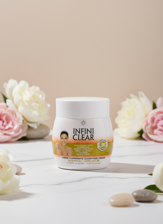 INFINI CLEAR
CLARIFYING CREAM - CARROT OIL 300ML