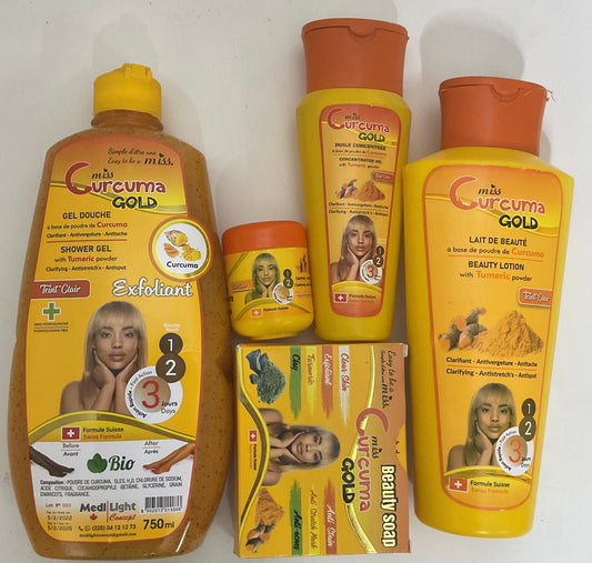 Miss Curcuma Gold Full Set Bundle