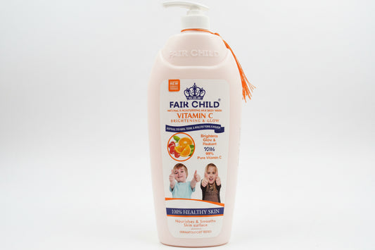 FAIR CHILD NATURAL AND MOISTURIZING MILK BODY WASH 1000ML – VITAMIN C