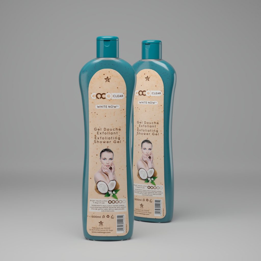 CoCo Clear Exfoliating Shower Gel 500ml