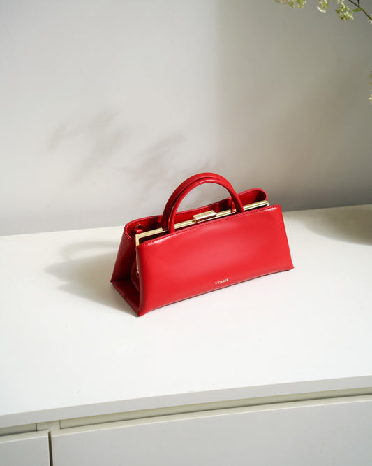 Versse Red Mini Handbag