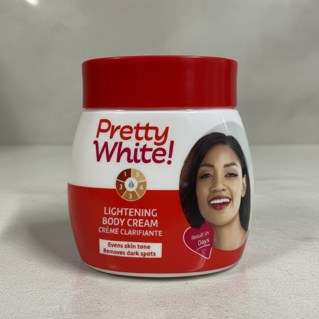 PRETTY WHITE LIGHTENING BODY CREAM 300ml