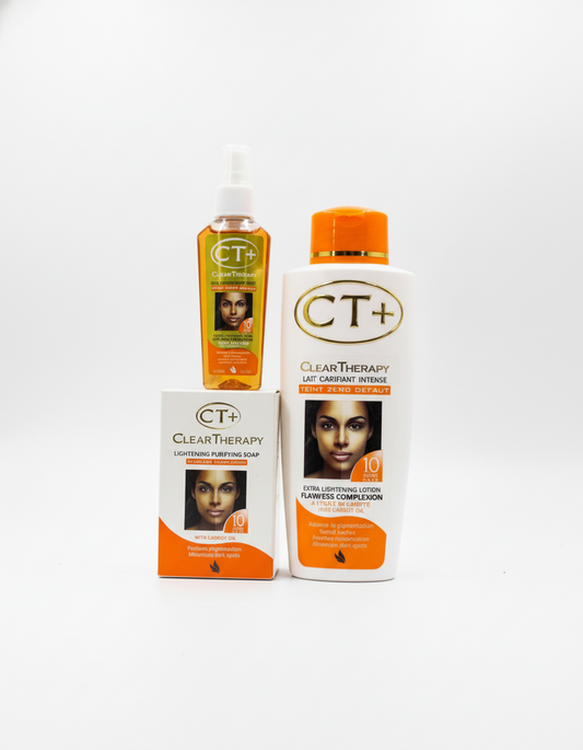 CT+ THERAPY CARROT 3 pcs Lotion 500ml, soap & serum