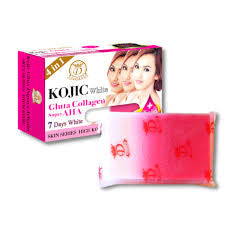 Kogic White Gluta Collagen Super AHA Soap