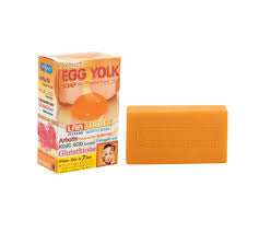Lab white Egg Yolk Glutathion Exfoliating Face & Body Beauty SOAP