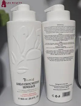Bismid Korean Strong Whitening Shower Gel With Alpha Arbutin + NACINAMIDE 800ml