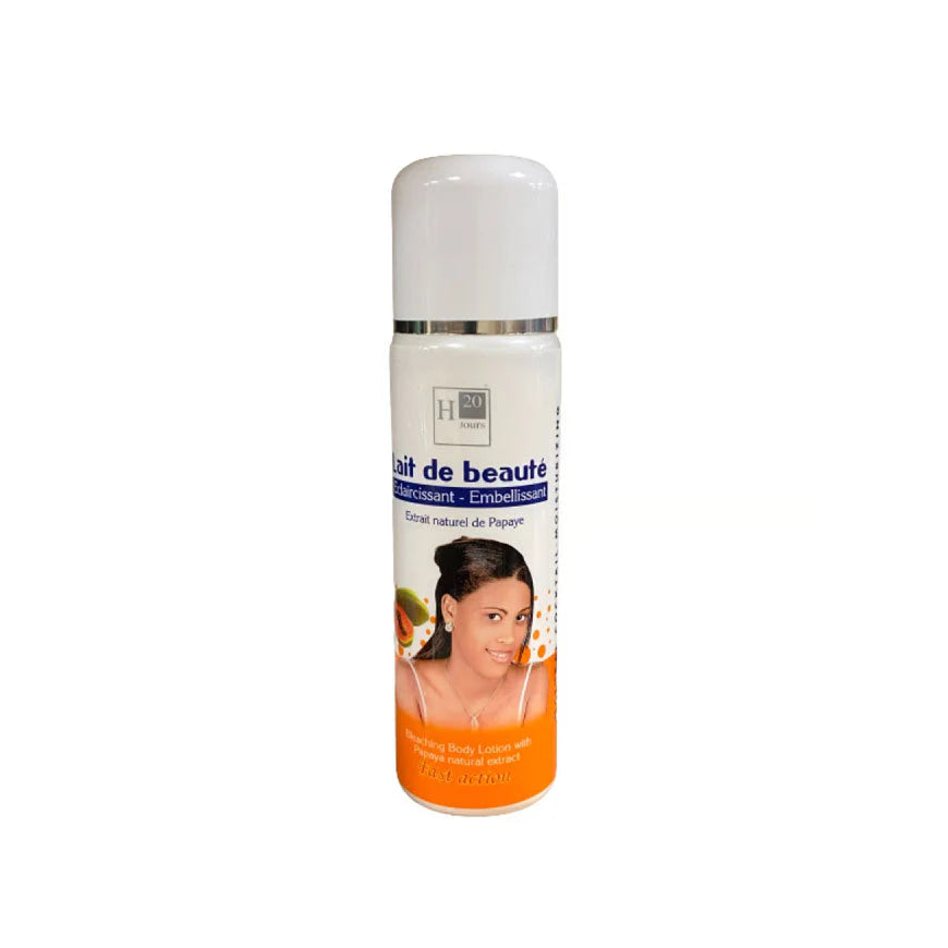 H20J BLEACHING BODY LOTION WITH PAPAYA NATURAL EXTRACT 500ml