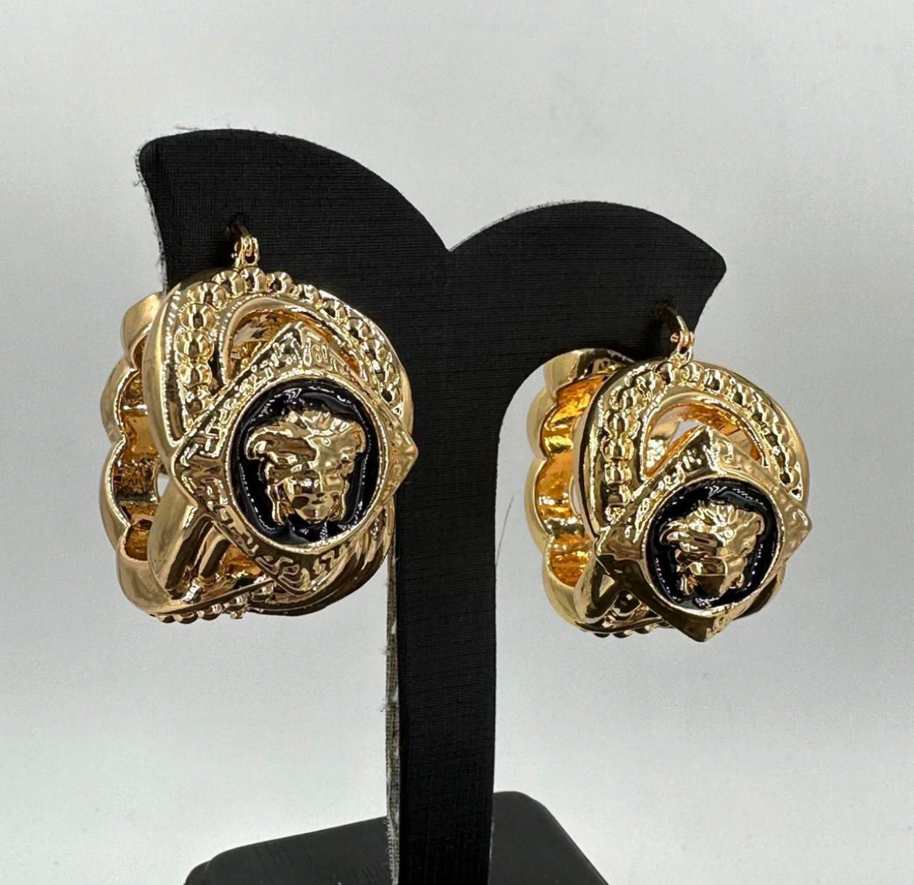 High quality gold plated earrings
