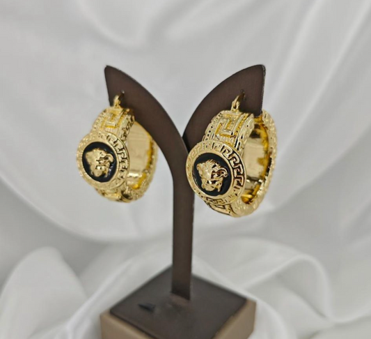 High quality gold plated earrings