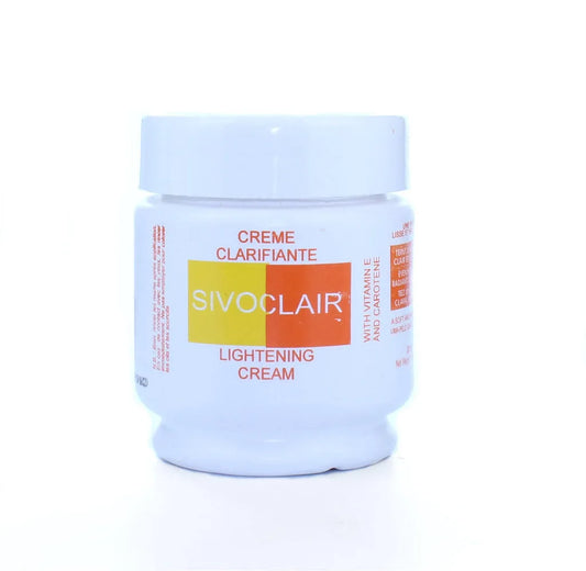 SIVOCLAIR LIGHTENING CREAM w/ Vitamin E and carotene 300g
