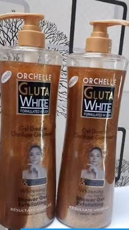 1pc Orchelle Gluta White Shower Gel – Brightening Body Wash for Glowing Skin 1200ml