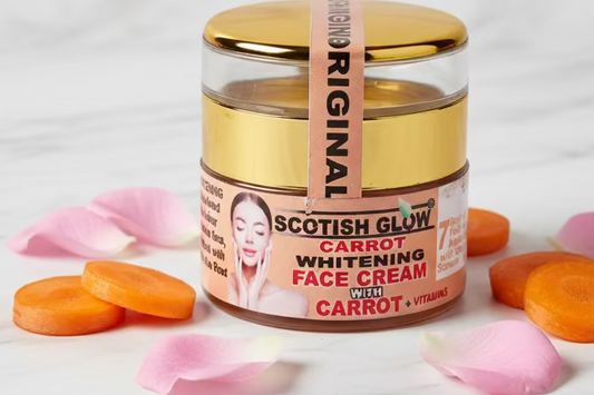 SCOTISH GLOW CARROT WHITENING FACE CREAM WITH CARROT + VITAMIN