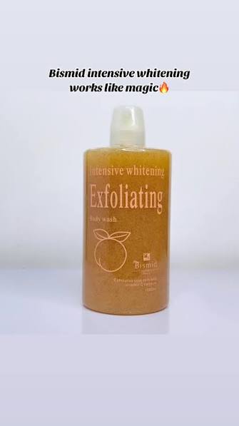 Bismid Intensive Whitening Exfoliating Body Wash 1000ml